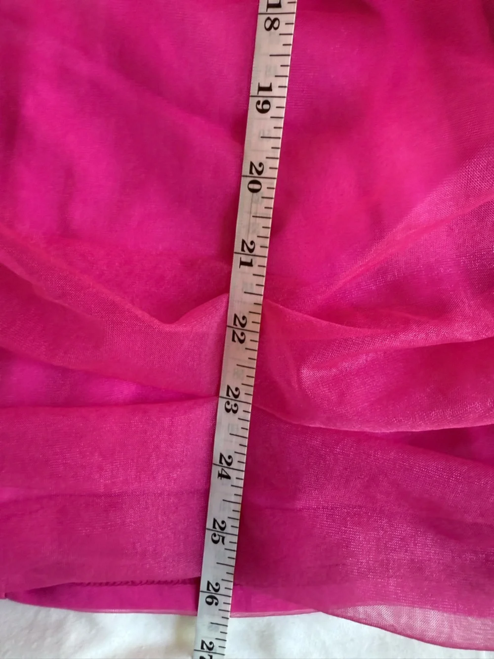 Superdown Pink Ruched Mesh Mini Dress Size M Bodycon Party Club - Picture 9 of 9